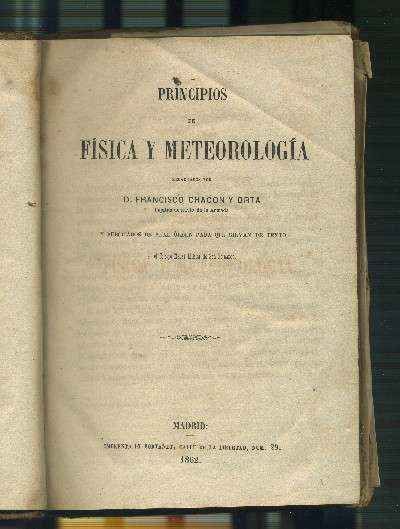 PRINCIPIOS DE FISICA Y METEOROLOGIA