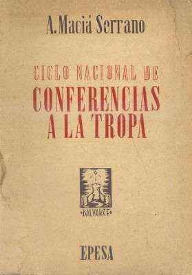 CICLO NACIONAL DE CONFERENCIAS A LA TROPA.
