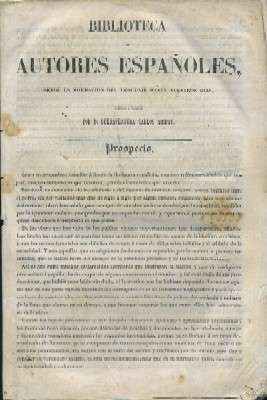 OBRAS DE MIGUEL DE CERVANTES SAAVEDRA. TOMO 1º. COL. BIBLIOTECA DE AUTORES ESPAÑOLES.