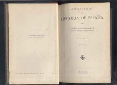 COMPENDIO DE HISTORIA DE ESPAÑA.  TOMO II.