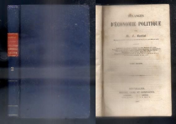 MELAGES D'ECONOMIE POLITIQUE. TOMO 2.