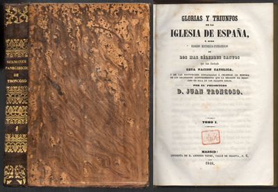 GLORIAS Y TRIUNFOS DE LA IGLESIA DE ESPAÑA. TOMO I.