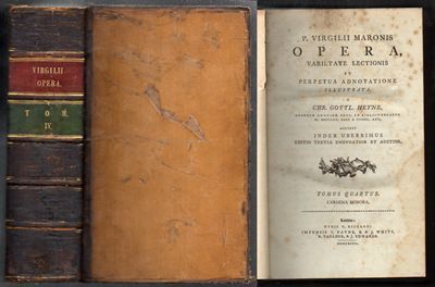 OPERA, VARILTATE LECTIONIS ET PERPETUA ADNOTATIONE ILLUSTRATA, A CHR. GOTTL. HEYNE. TOMO 4.