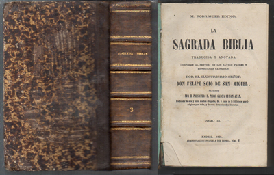 LA SAGRADA BIBLIA. TOMO 3.