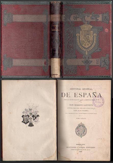 HISTORIA GENERAL DE ESPAÑA. TOMO 8