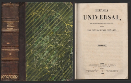 HISTORIA UNIVERSAL TOMO V.