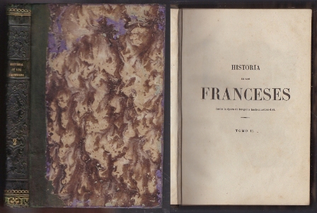 HISTORIA DE LOS FRANCESES TOMO SEGUNDO.