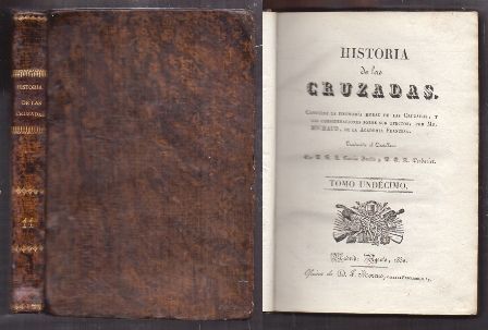 HISTORIA DE LAS CRUZADAS. TOMO UNDECIMO.