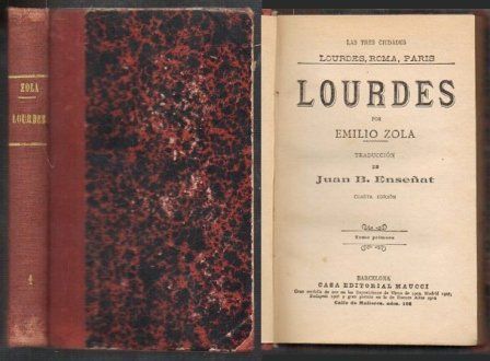 LOURDES. TOMO PRIMERO.