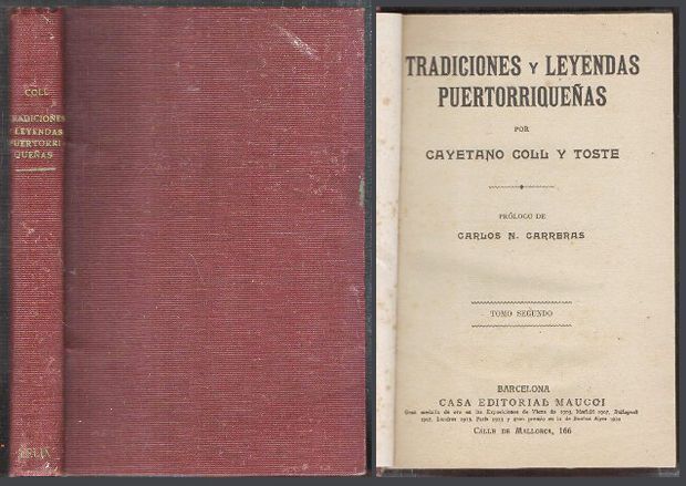 TRADICIONES Y LEYENDAS PUERTORRIQUEÑAS - TOMO SEGUNDO