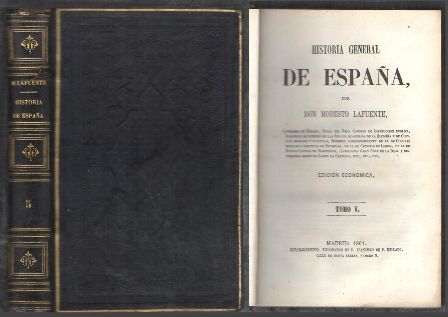 HISTORIA GENERAL DE ESPAÑA TOMO V (EDICION ECONOMICA)