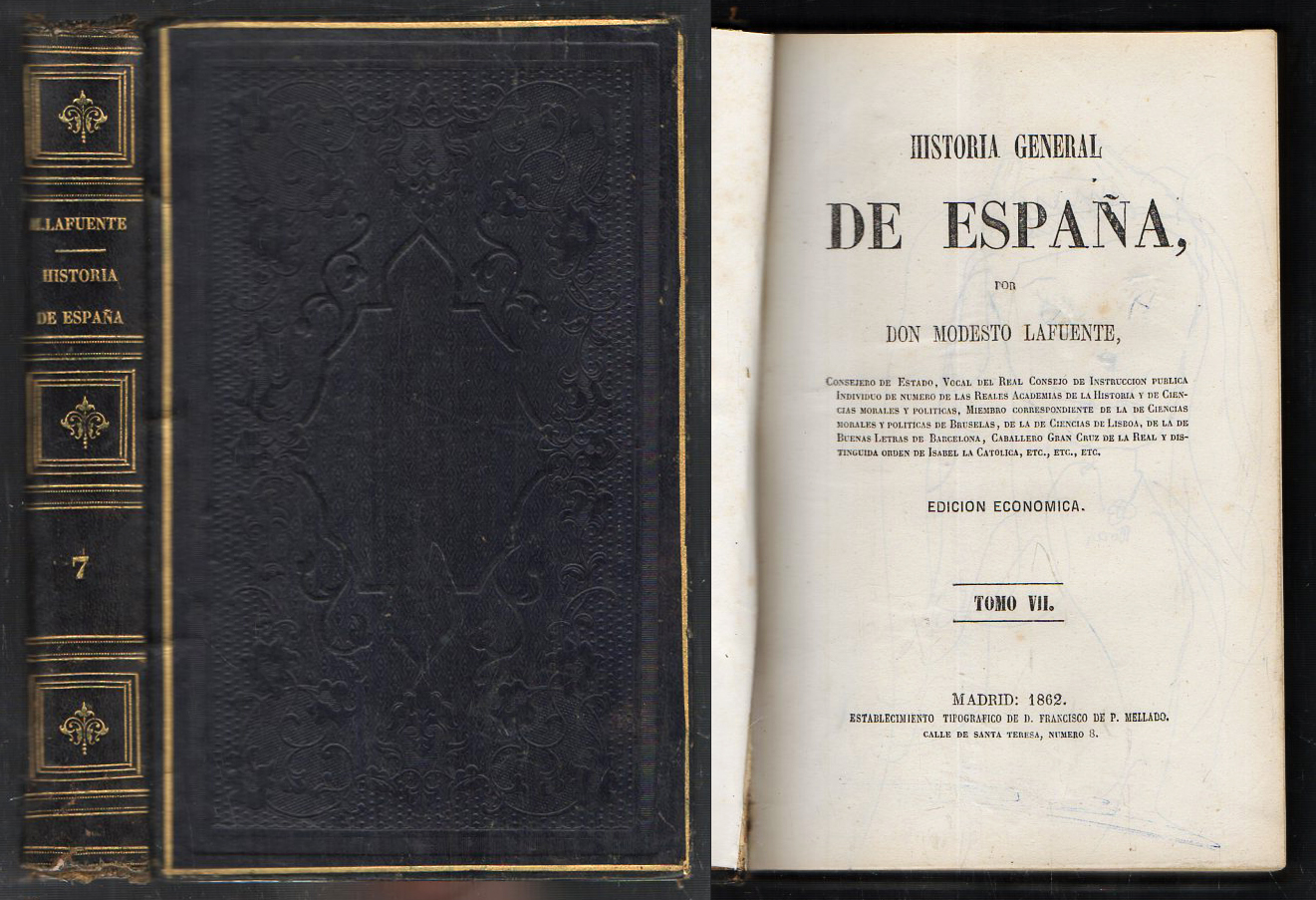 HISTORIA GENERAL DE ESPAÑA TOMO VII EDICION ECONOMICA)