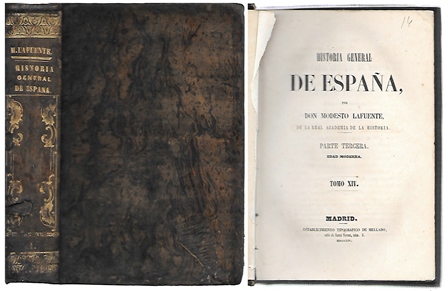 HISTORIA GENERAL DE ESPAÑA PARTE TERCERA EDAD MODERNA TOMO XIV