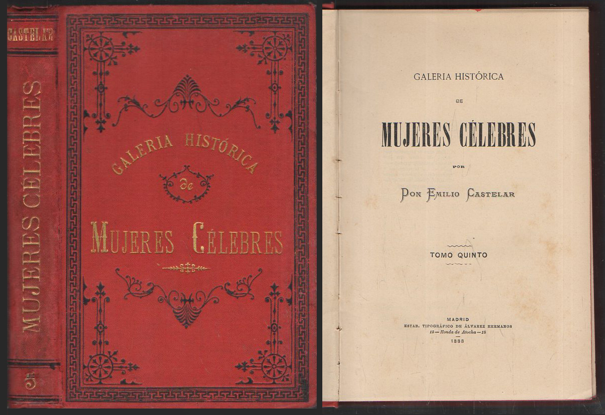 GALERIA HISTORICA DE MUJERES CELEBRES - TOMO QUINTO