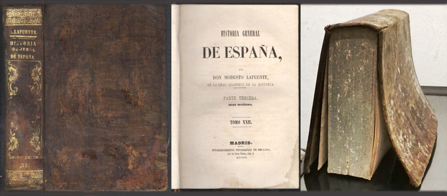 HISTORIA GENERAL DE ESPAÑA PARTE TERCERA EDAD MODERNA TOMO XXII