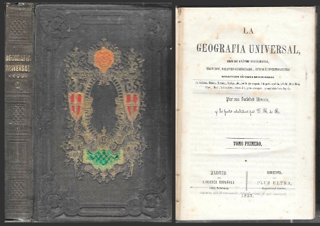LA GEOGRAFIA UNIVERSAL - TOMO PRIMERO