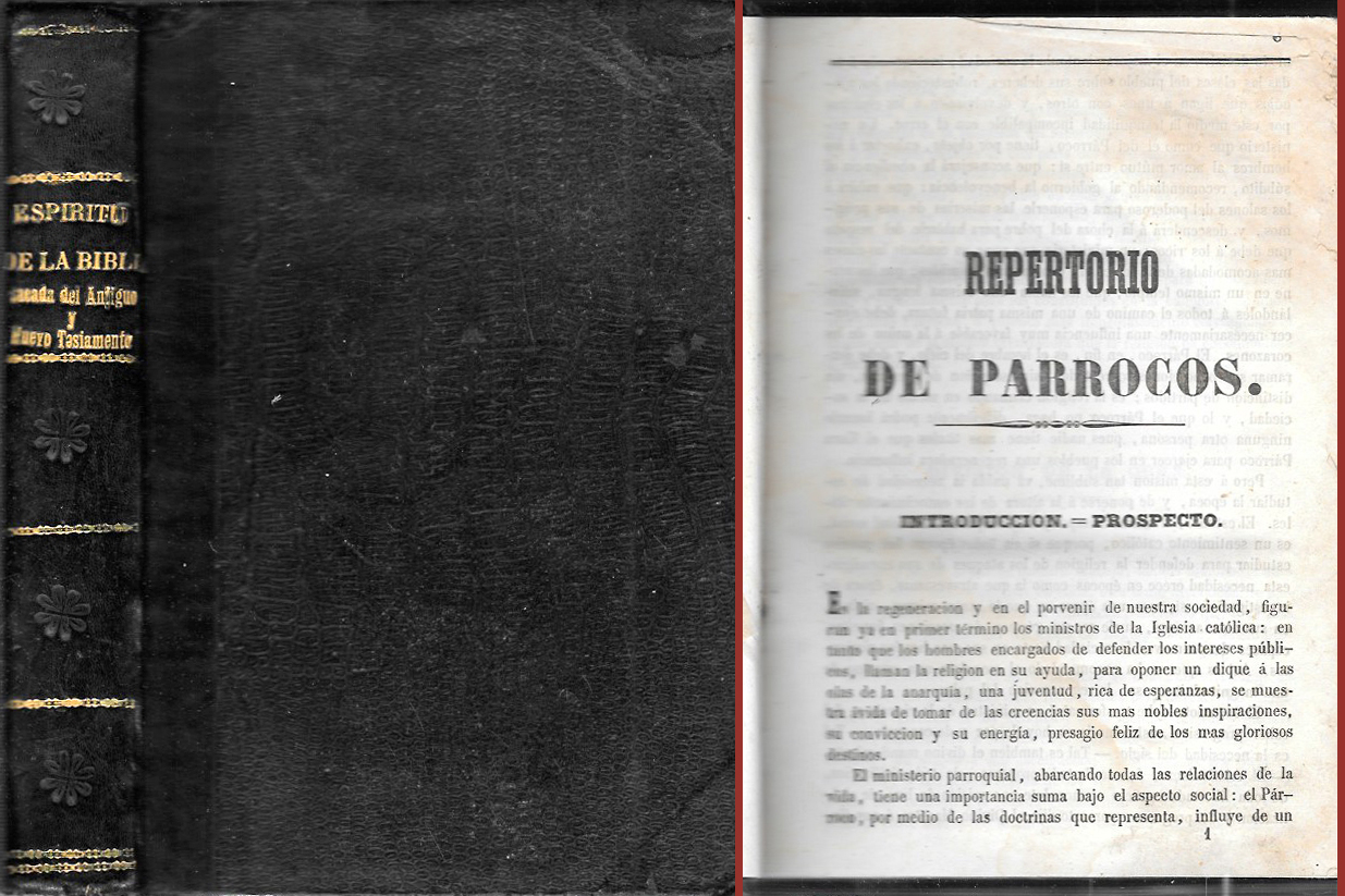 REPERTORIO DE PARROCOS TOMO I