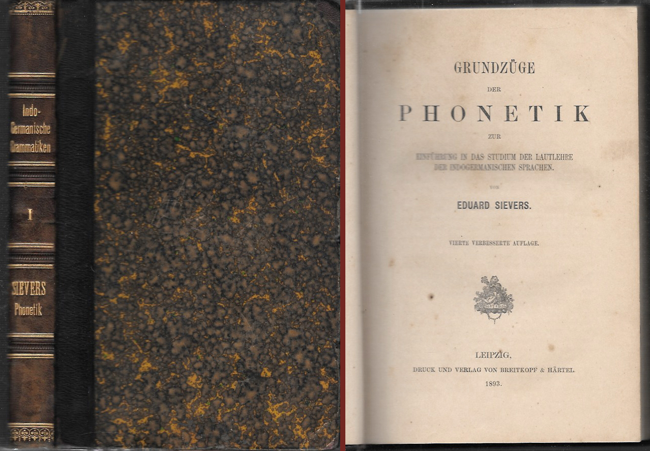 GRUNDZÜGE DER PHONETIK (FUNDAMENTOS DE LA FONÉTICA) TOMO I