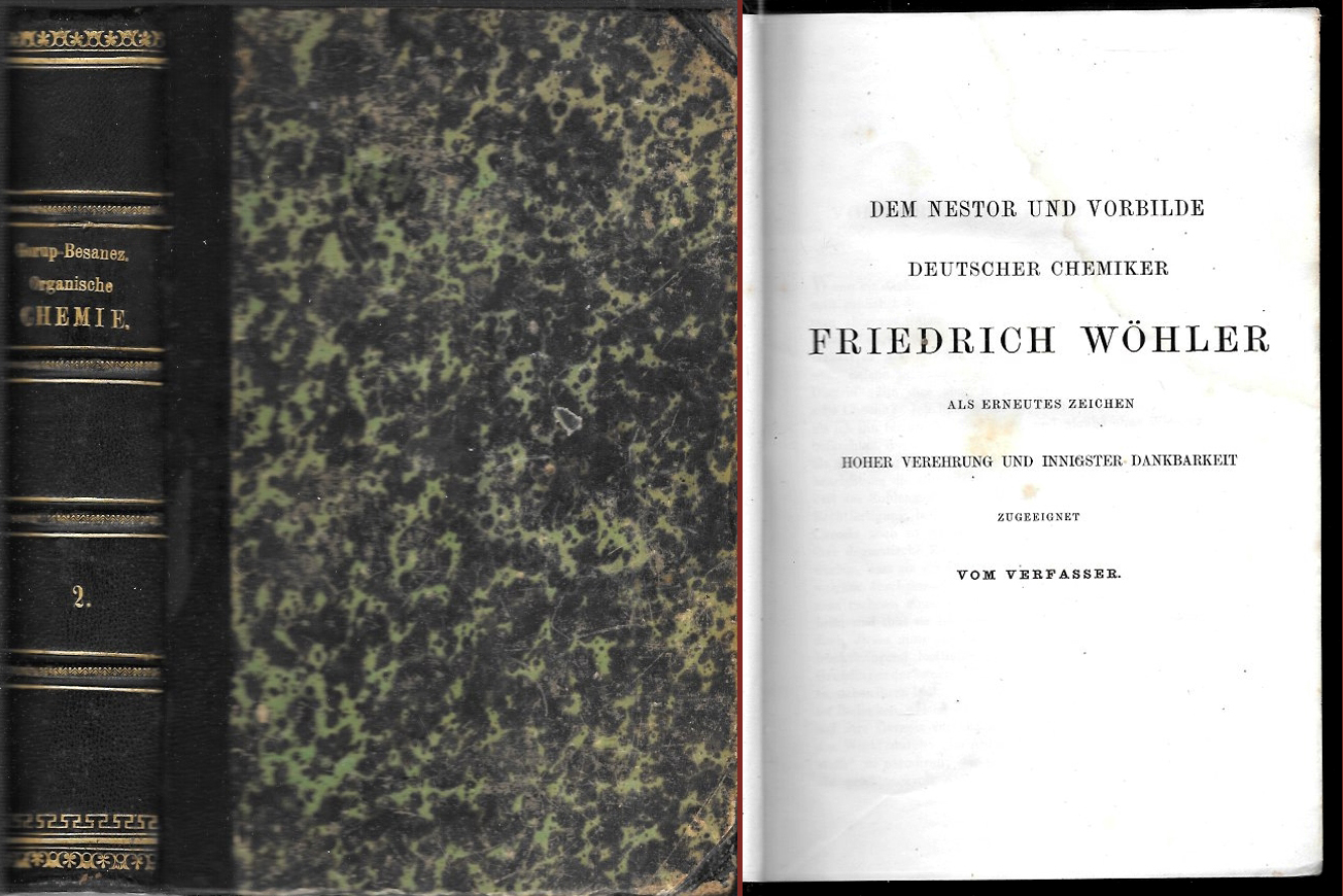 DEM NESTOR UND VORBILDE DEUTSCHER CHEMIKER FRIEDRICH WÖHLER