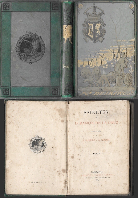 SAINETES DE D. RAMON DE LA CRUZ - TOMO II