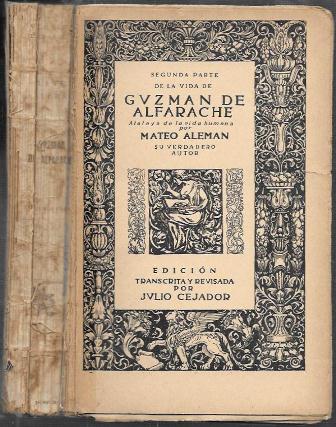 SEGUNDA PARTE DE LA VIDA DE GUZMAN DE ALFARACHE 2ª PARTE