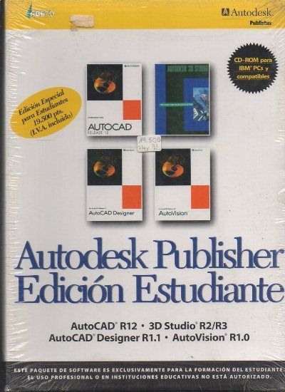 AUTODESK PUBLISHER EDICION ESTUDIANTE.