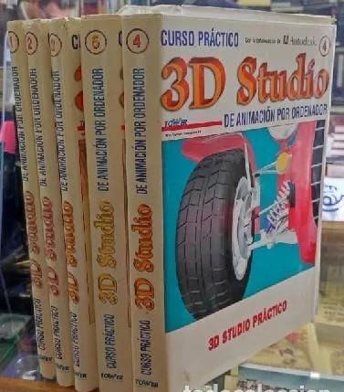 CURSO PRÁCTICO 3D STUDIO (5 TOMOS)