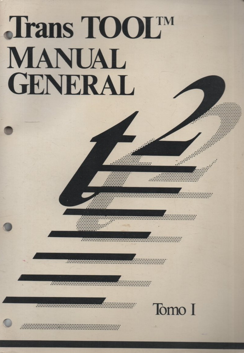 TRANS TOOL MANUAL GENERAL (DOS TOMOS)