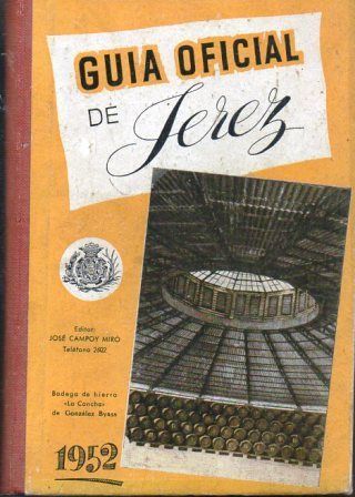 GUIA OFICIAL DE JEREZ 1952.