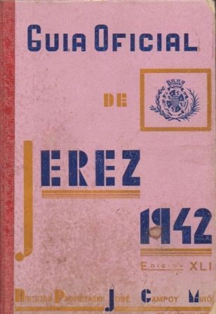 GUIA OFICIAL DE JEREZ 1942
