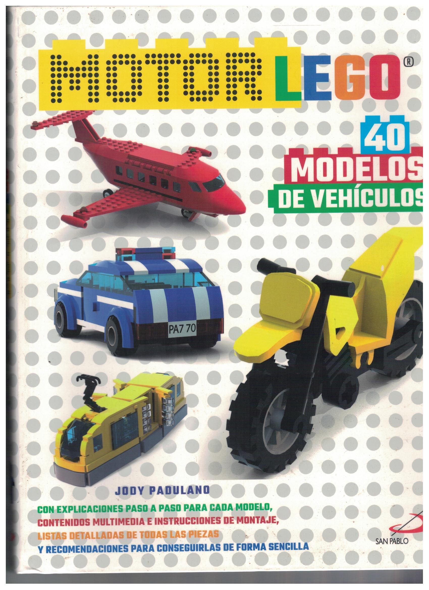 MOTOR LEGO. 40 MODELOS DE VEHICULOS