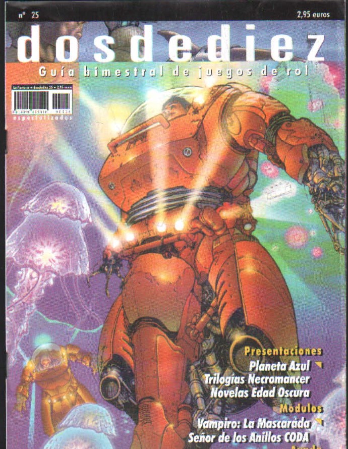DOSDEDIEZ. GUIA BIMESTRAL DE JUEGOS DE ROL, Nº. 25