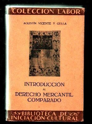 INTRODUCCION AL DERECHO MERCANTIL COMPARADO