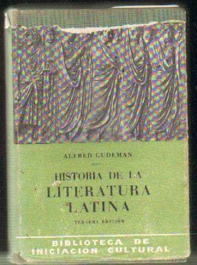 HISTORIA DE LA LITERATURA LATINA