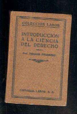 INTRODUCCION A LA CIENCIA DEL DERECHO.