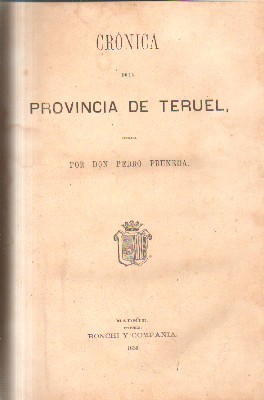 CRONICA PROVINCIA DE TERUEL.