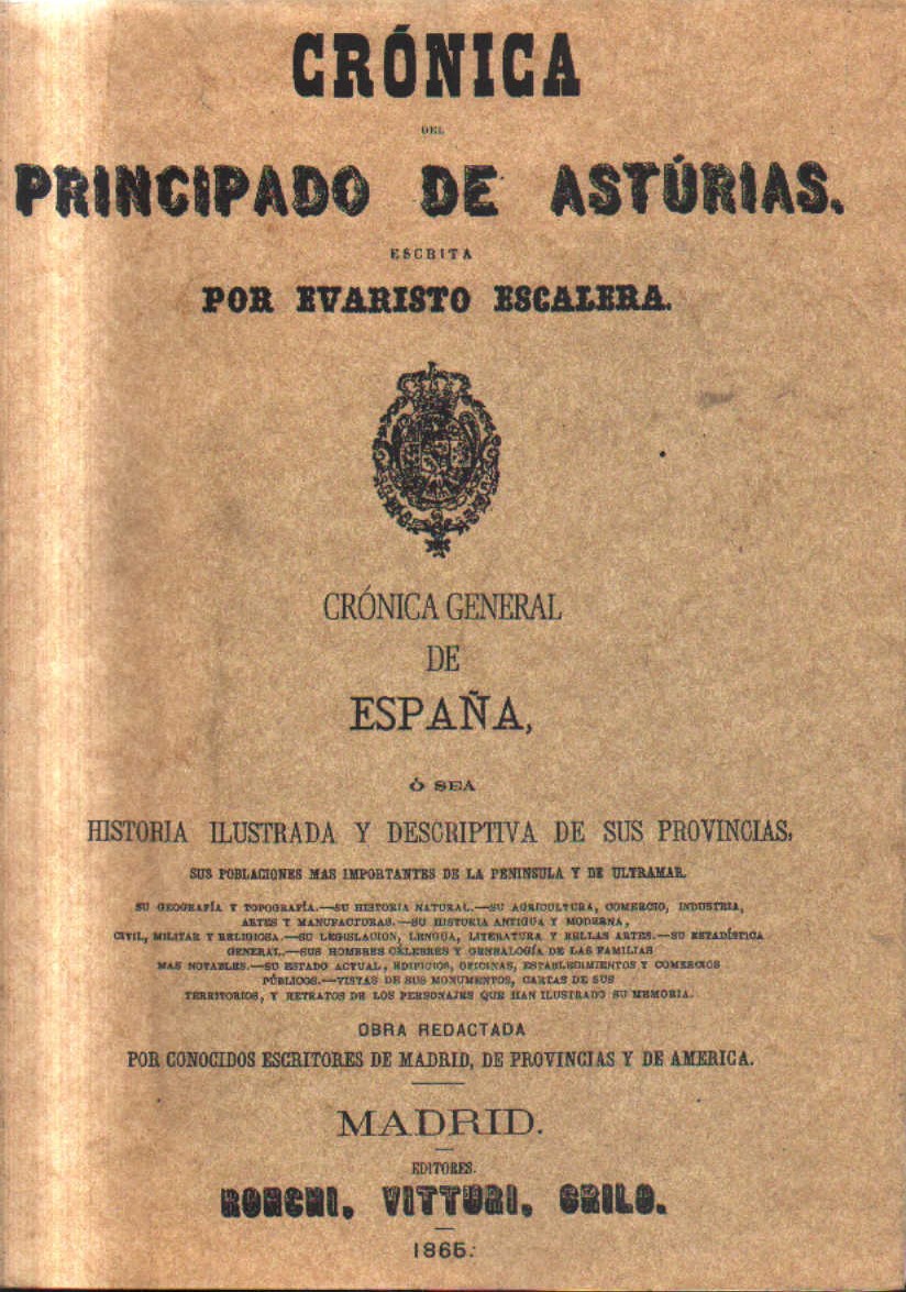 CRONICA PRINCIPADO DE ASTURIAS.