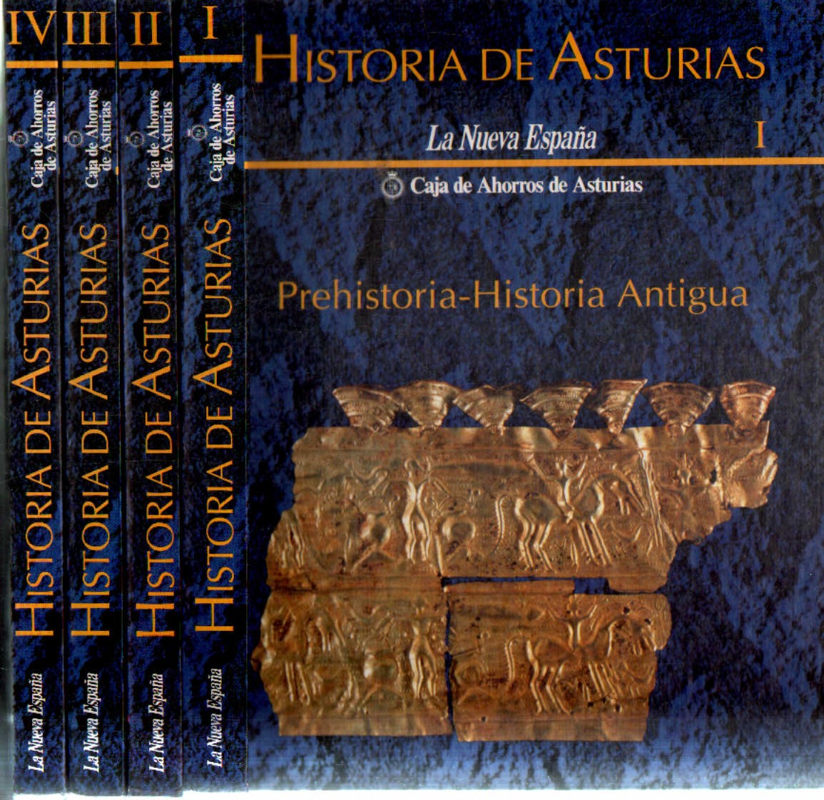 HISTORIA DE ASTURIAS TOMO I, II, III Y IV