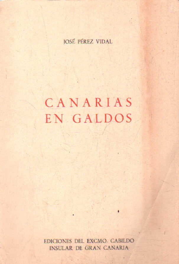 CANARIAS EN GALDOS