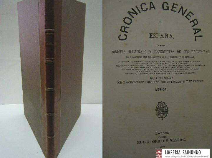 CRONICA GENERAL DE ESPAÑA: CRONICA DE LA PROVINCIA DE TARRAGONA