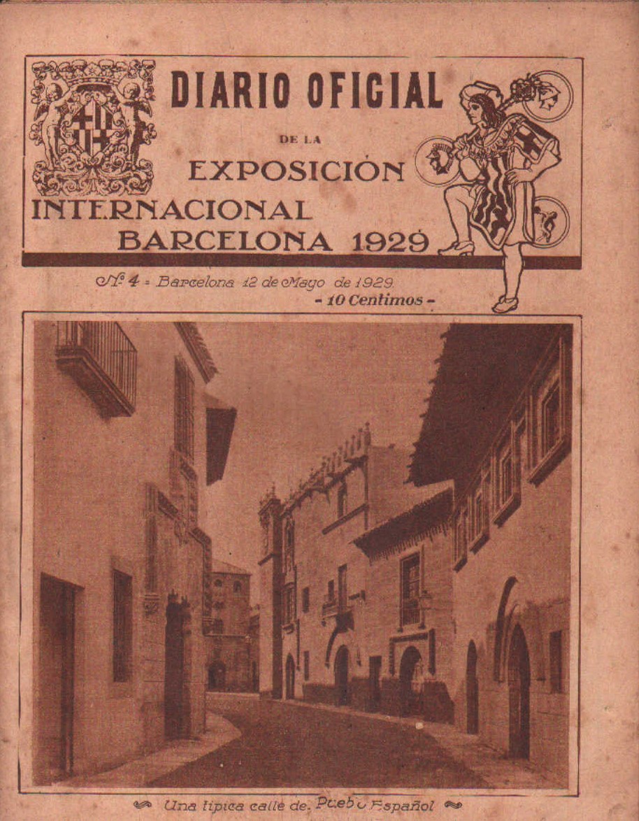 DIARIO OFICIAL DE LA EXPOSICIÓN INTERNACIONAL. BARCELONA 1929. Nº 4