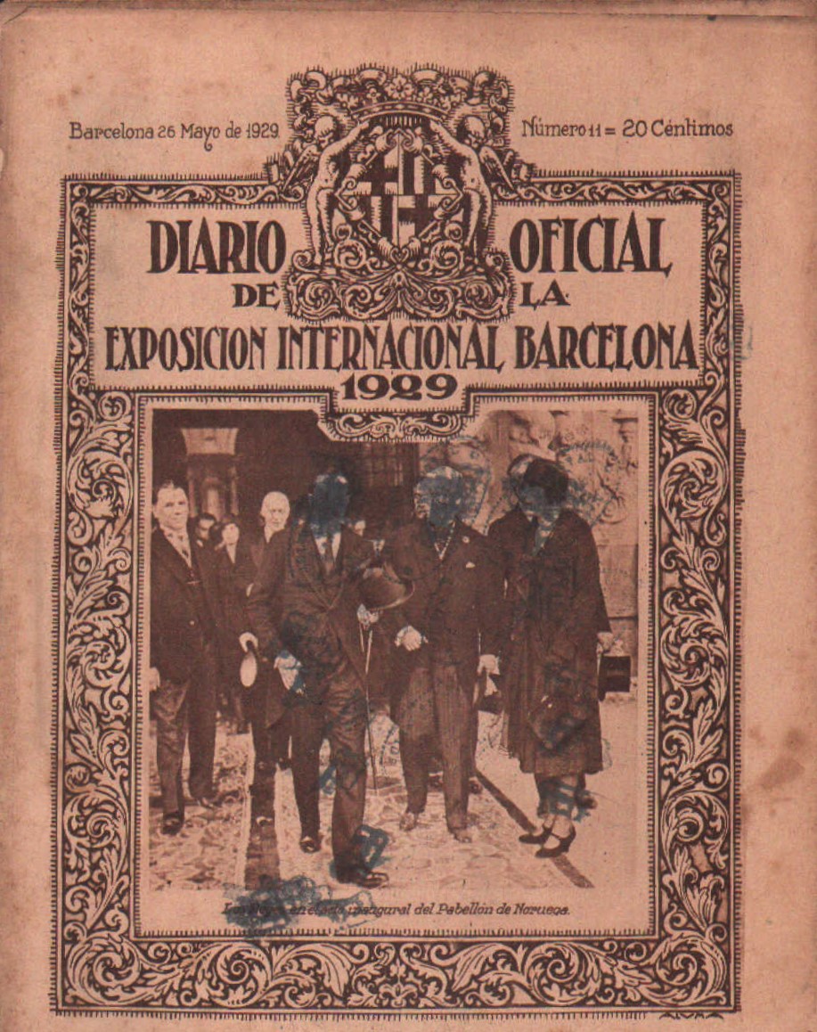 DIARIO OFICIAL DE LA EXPOSICIÓN INTERNACIONAL. BARCELONA 1929. Nº 11
