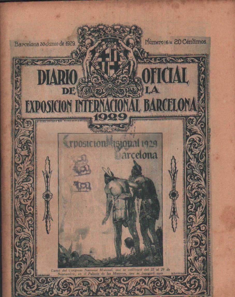 DIARIO OFICIAL DE LA EXPOSICIÓN INTERNACIONAL. BARCELONA 1929. Nº 16
