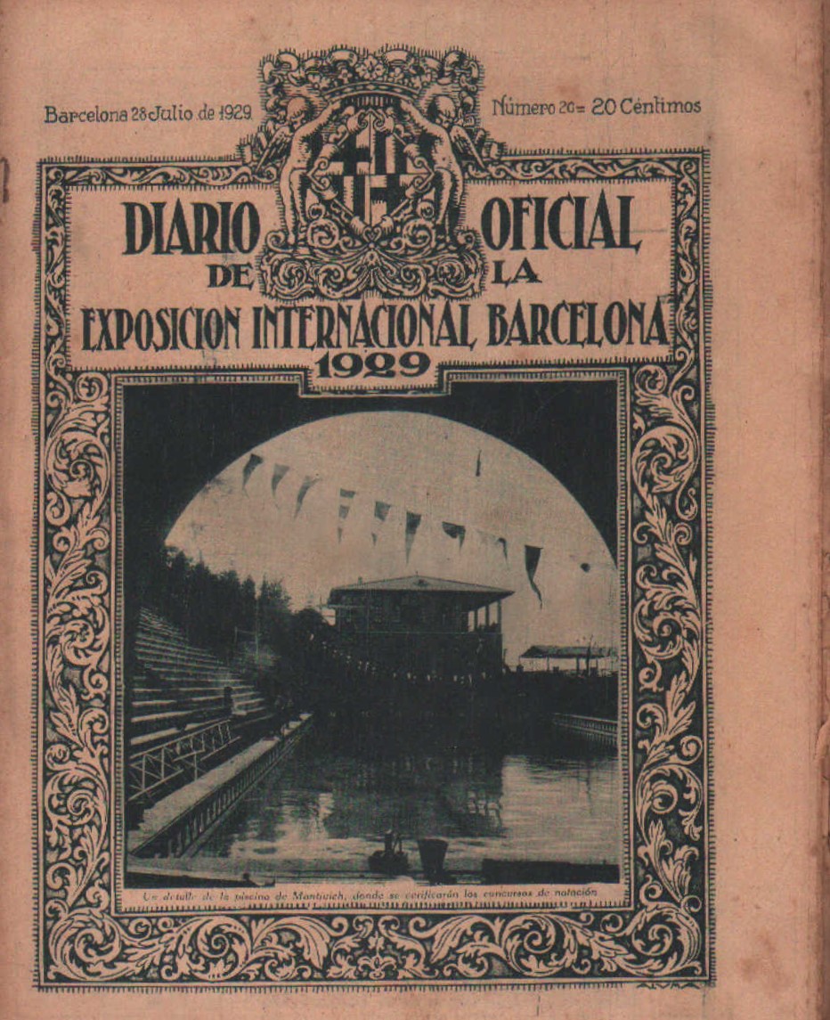 DIARIO OFICIAL DE LA EXPOSICIÓN INTERNACIONAL. BARCELONA 1929. Nº 20