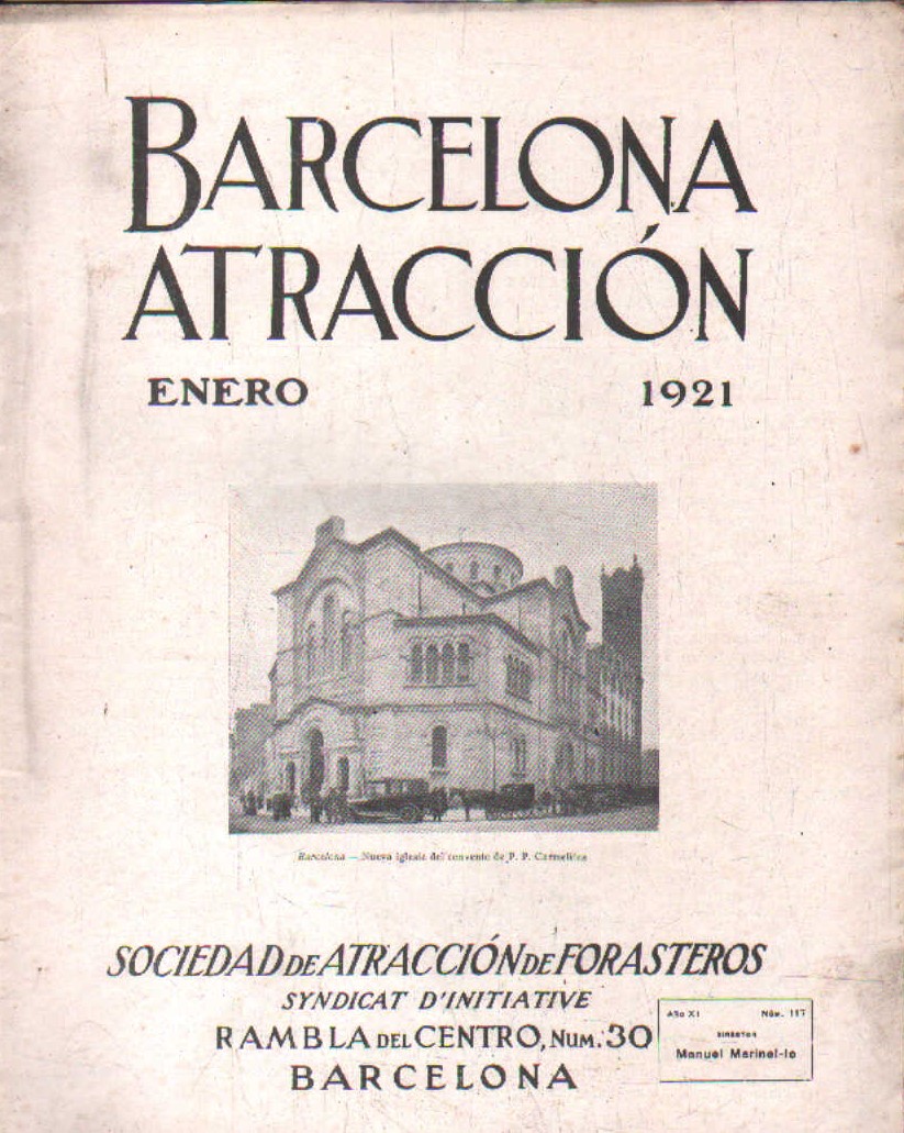 BARCELONA ATRACCIÓN Nº 117, AÑO XI (1921)