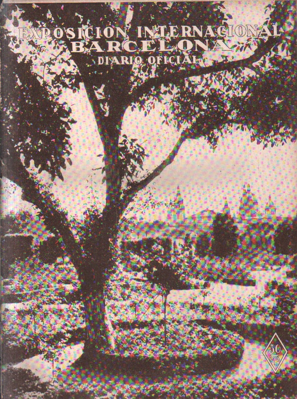 EXPOSICIÓN INTERNACIONAL DE BARCELONA, DIARIO OFICIAL. 24 DE AGOSTO 1929. Nº 24