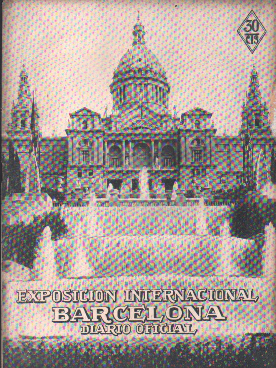 EXPOSICIÓN INTERNACIONAL DE BARCELONA, DIARIO OFICIAL. 28 DE SEPTIEMBRE 1929. Nº 29