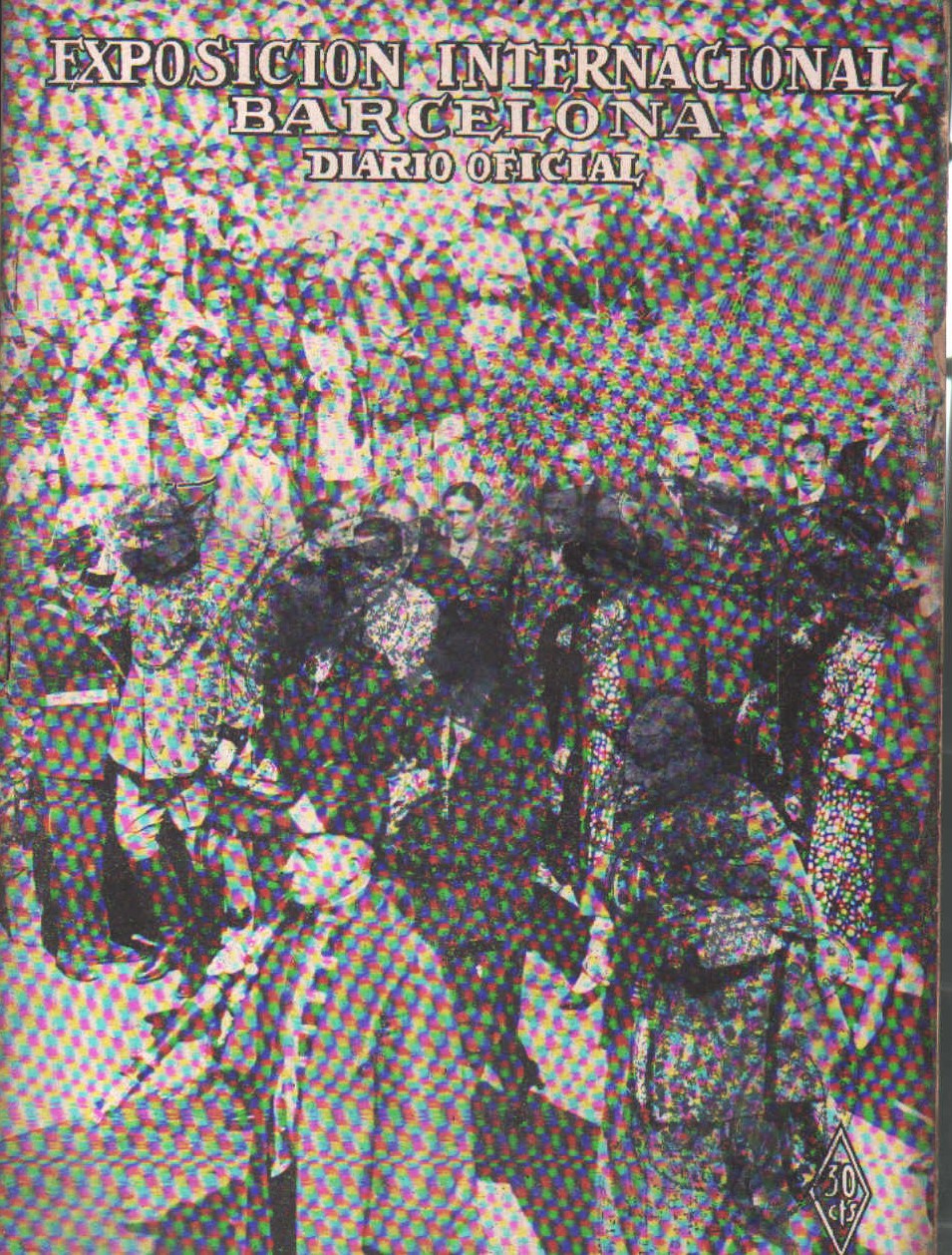 EXPOSICIÓN INTERNACIONAL DE BARCELONA, DIARIO OFICIAL. 5 DE OCTUBRE 1929. Nº 31