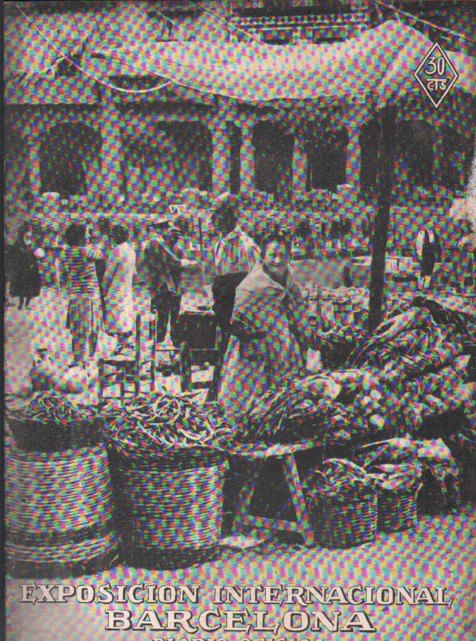 EXPOSICIÓN INTERNACIONAL DE BARCELONA, DIARIO OFICIAL. 12 DE OCTUBRE 1929. Nº 32
