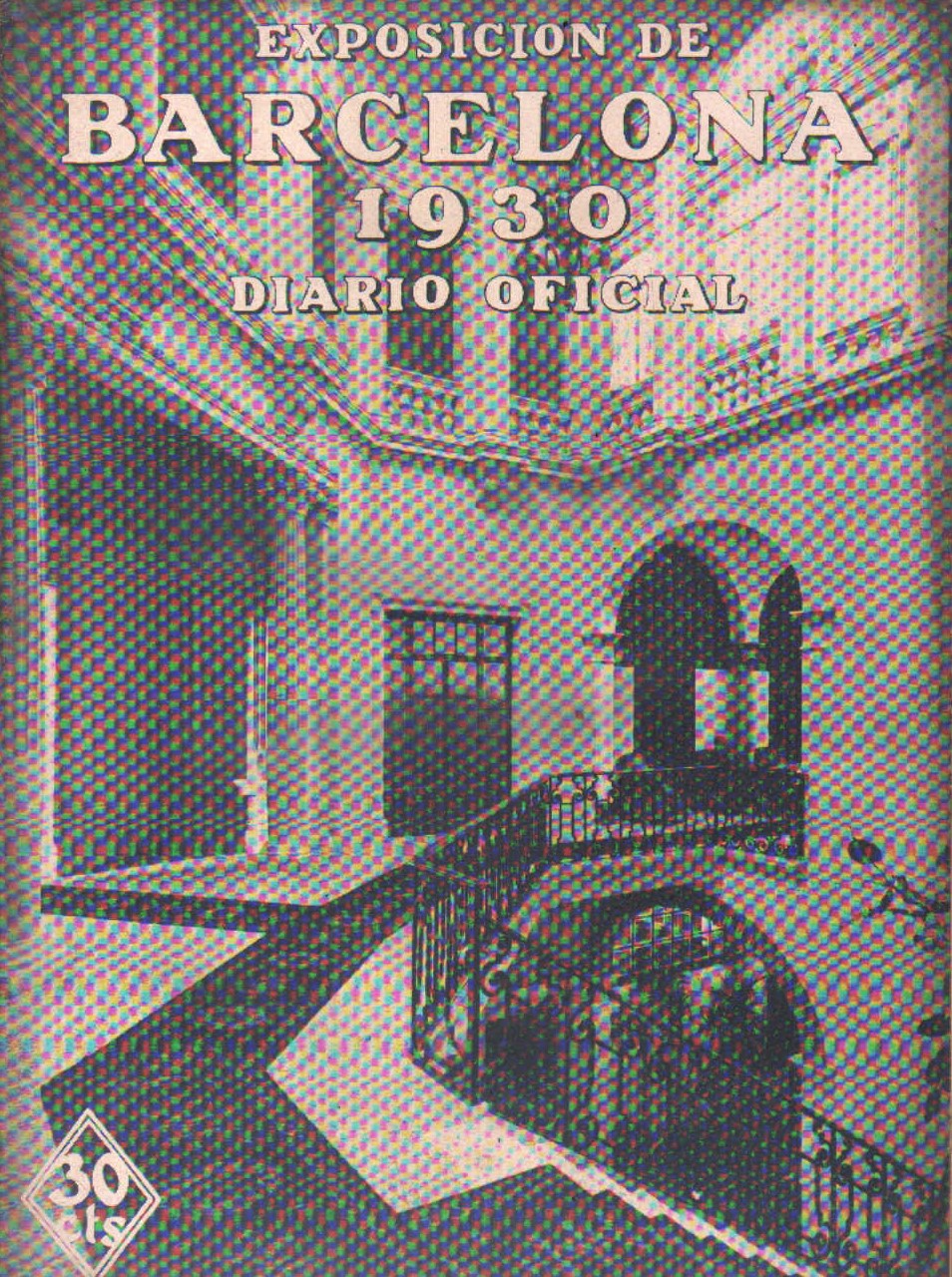 EXPOSICIÓN INTERNACIONAL DE BARCELONA, DIARIO OFICIAL. 13 DE FEBRERO 1930. Nº 50
